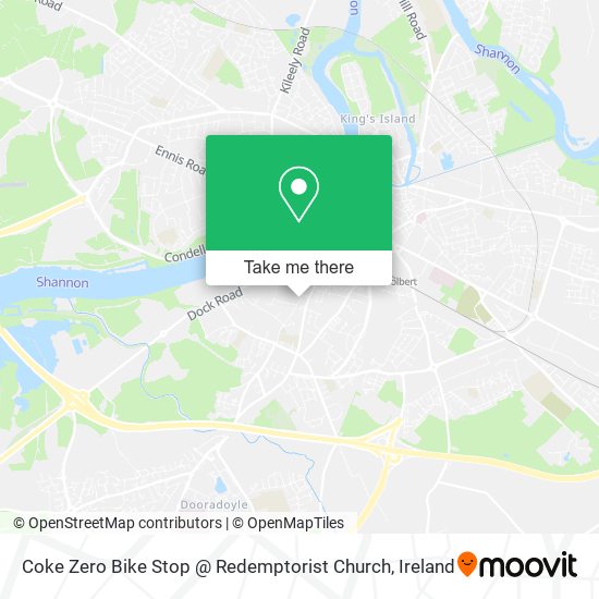 Coke Zero Bike Stop @ Redemptorist Church map