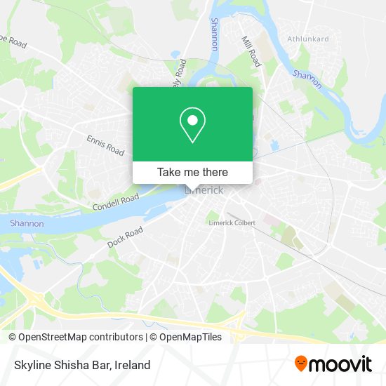Skyline Shisha Bar map