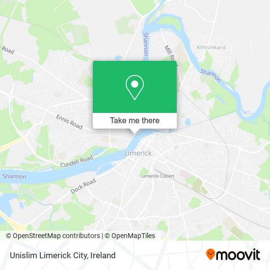 Unislim Limerick City plan