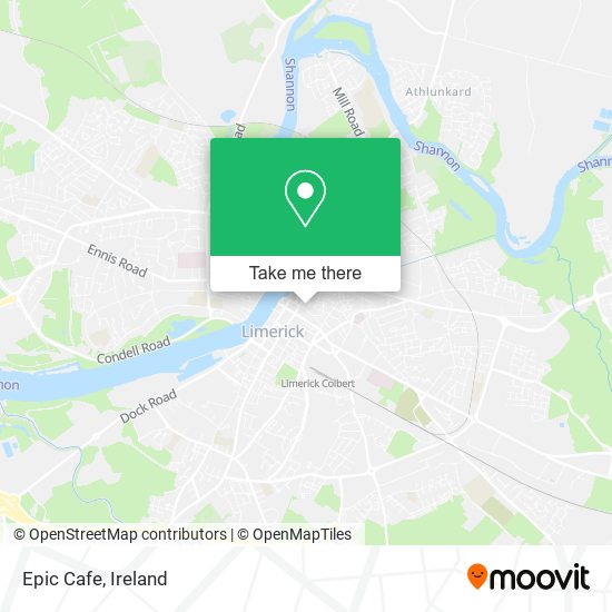 Epic Cafe map
