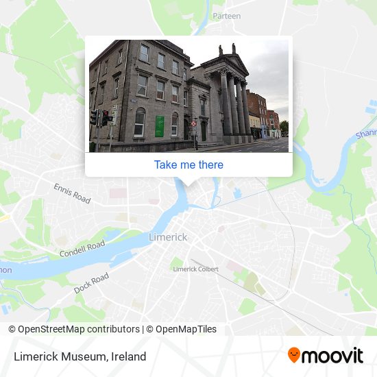 Limerick Museum map