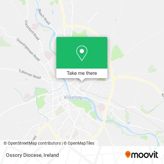 Ossory Diocese map