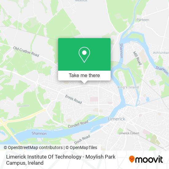 Limerick Institute Of Technology - Moylish Park Campus plan