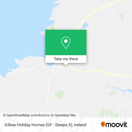 Kilkee Holiday Homes (GF - Sleeps 5) map