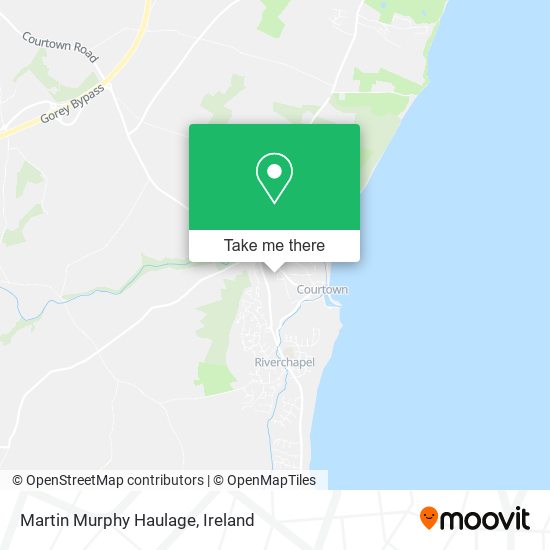 Martin Murphy Haulage map