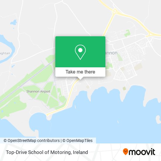 Top-Drive School of Motoring map