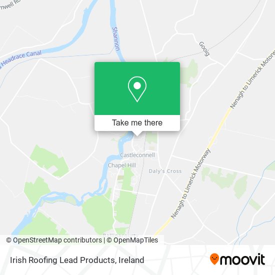 Irish Roofing Lead Products map