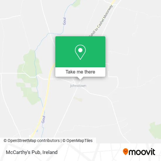 McCarthy's Pub map