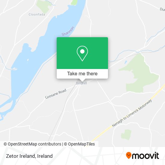 Zetor Ireland map
