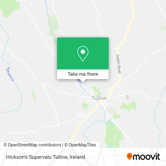 Hickson's Supervalu Tullow map