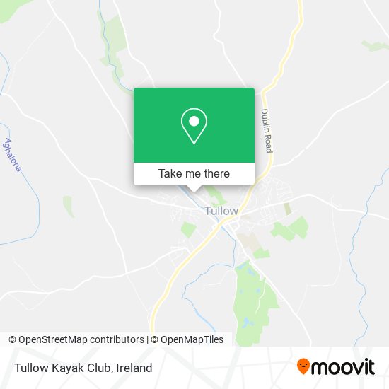 Tullow Kayak Club map