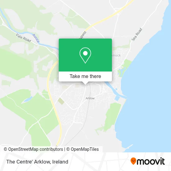 The Centre' Arklow map
