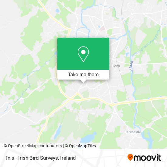 Inis - Irish Bird Surveys map