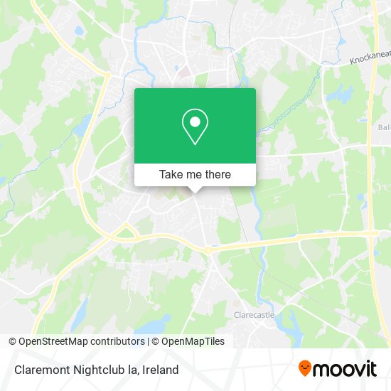 Claremont Nightclub la map