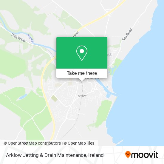 Arklow Jetting & Drain Maintenance map
