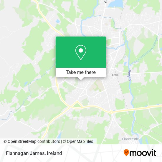 Flannagan James map