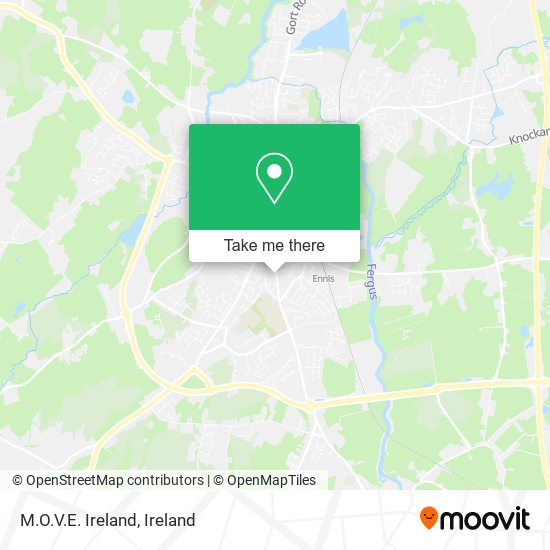 M.O.V.E. Ireland map