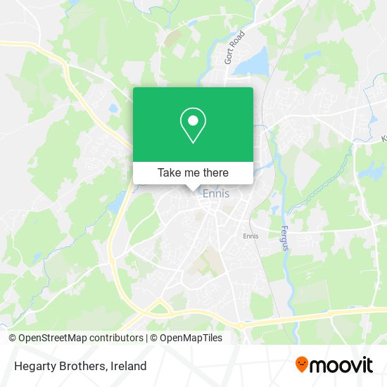 Hegarty Brothers map