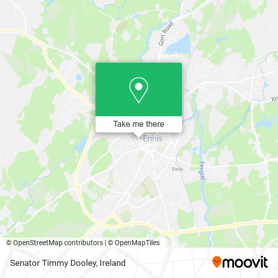 Senator Timmy Dooley map