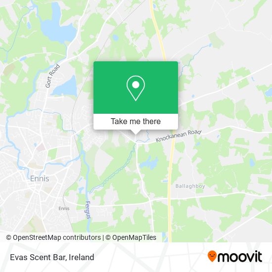 Evas Scent Bar map
