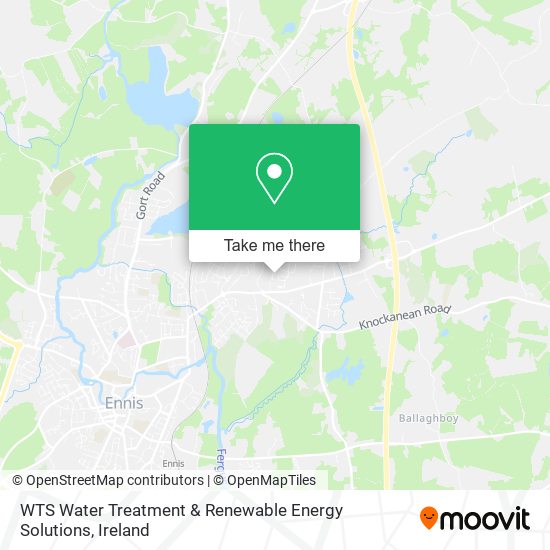 WTS Water Treatment & Renewable Energy Solutions map