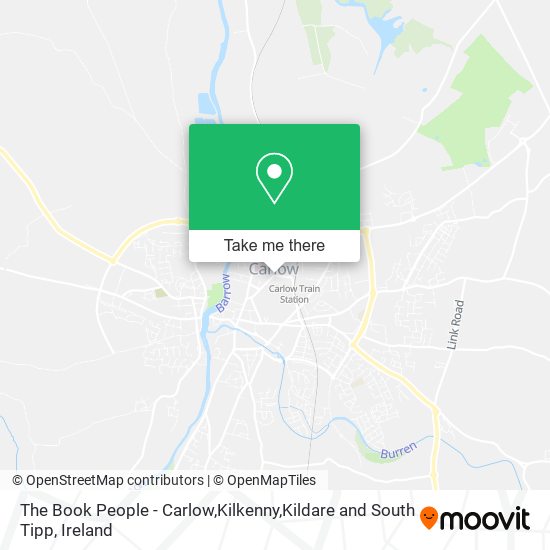 The Book People - Carlow,Kilkenny,Kildare and South Tipp map