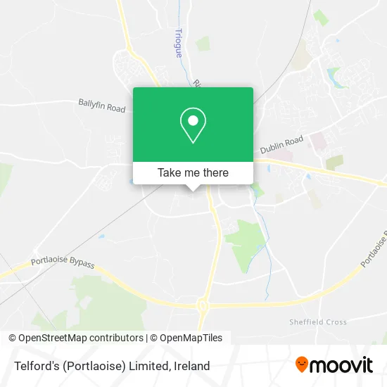 Telford's (Portlaoise) Limited map
