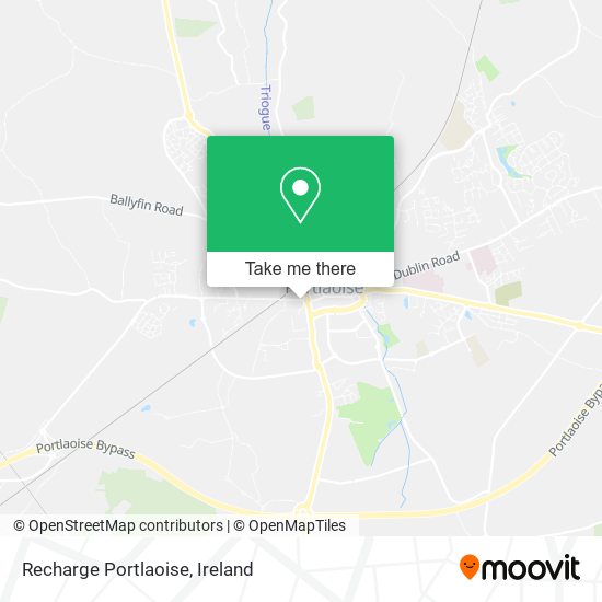 Recharge Portlaoise map