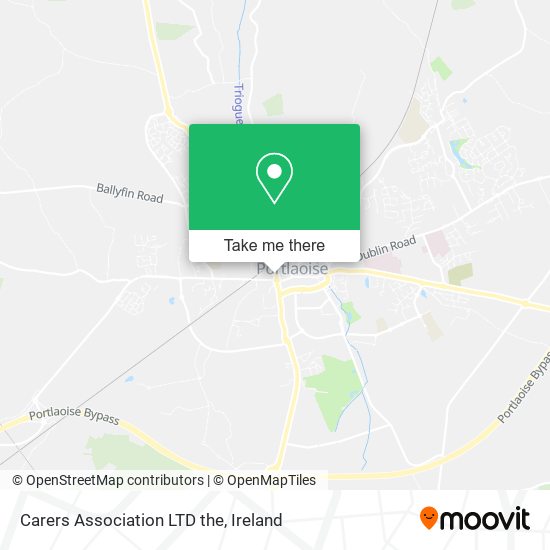 Carers Association LTD the map