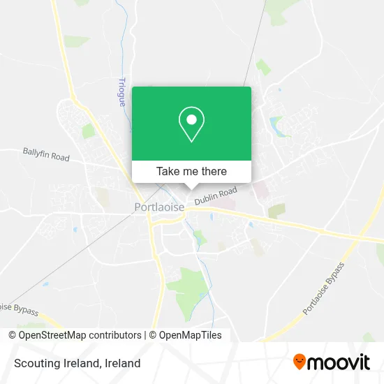 Scouting Ireland map