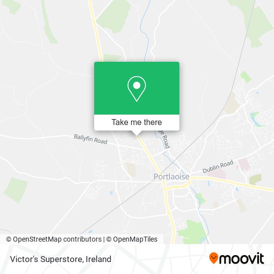 Victor's Superstore map