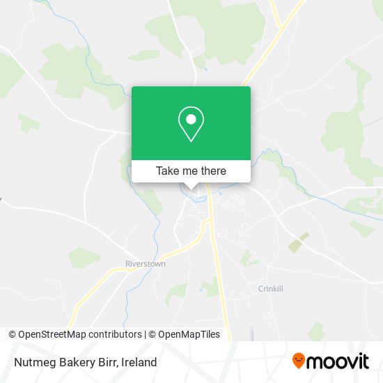 Nutmeg Bakery Birr map