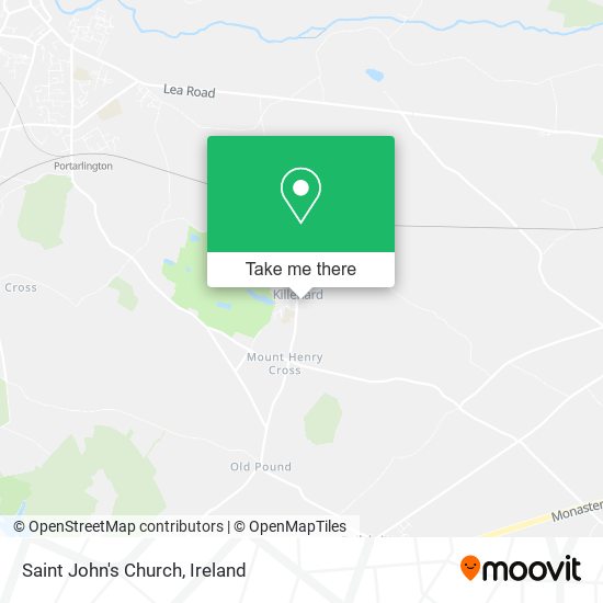 Saint John's Church map