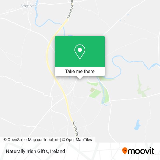 Naturally Irish Gifts map