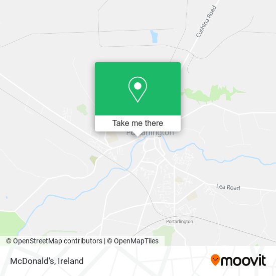 McDonald's map