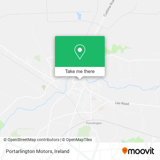 Portarlington Motors map