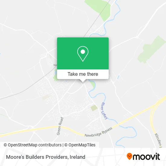 Moore's Builders Providers map