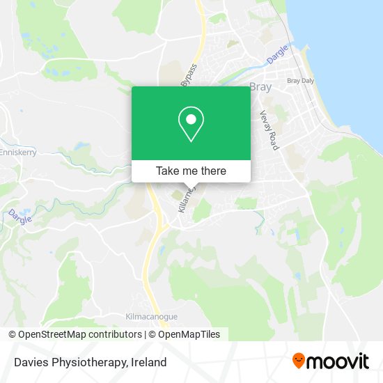 Davies Physiotherapy map