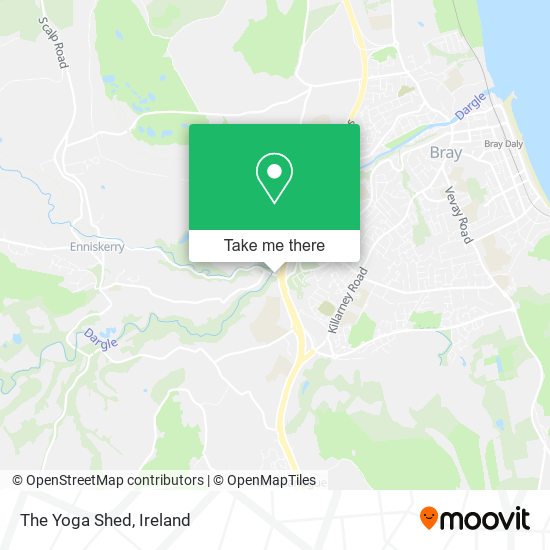 The Yoga Shed map