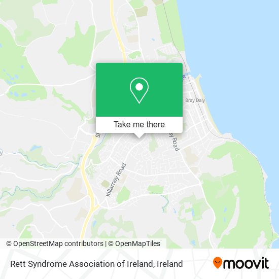 Rett Syndrome Association of Ireland map