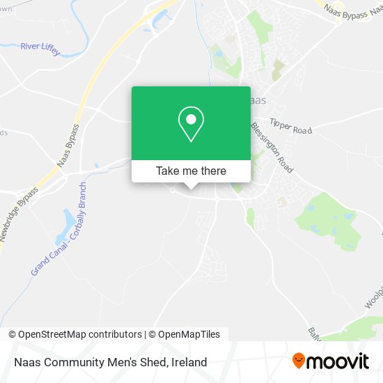 Naas Community Men's Shed map