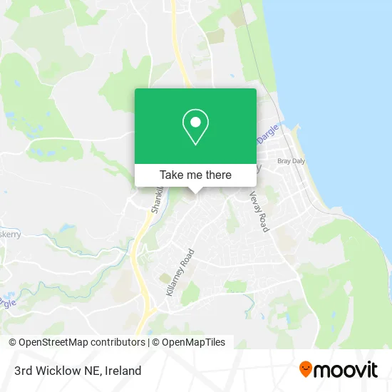 3rd Wicklow NE map