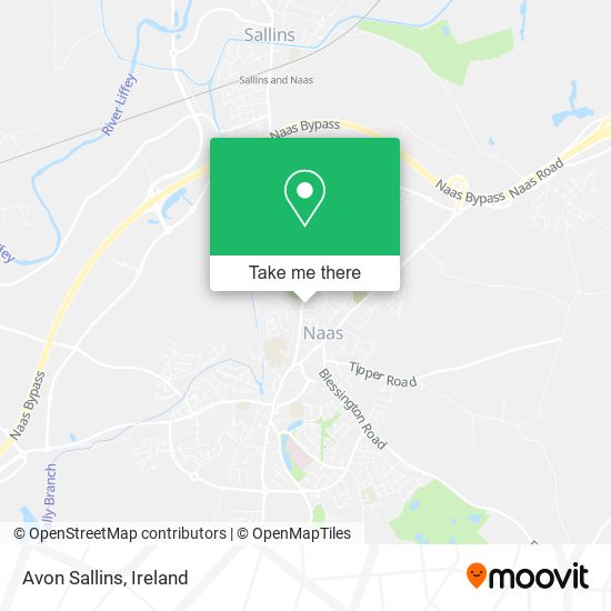 Avon Sallins map