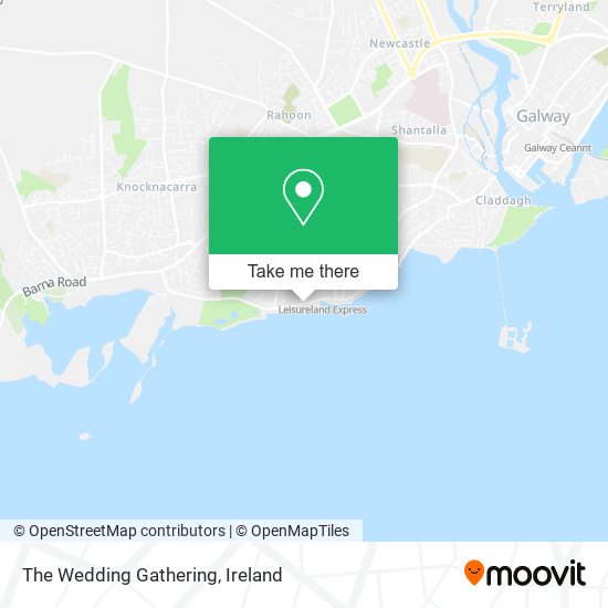 The Wedding Gathering map