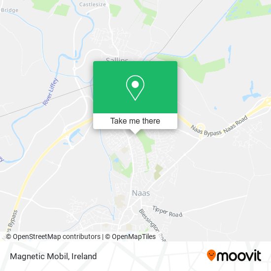 Magnetic Mobil map