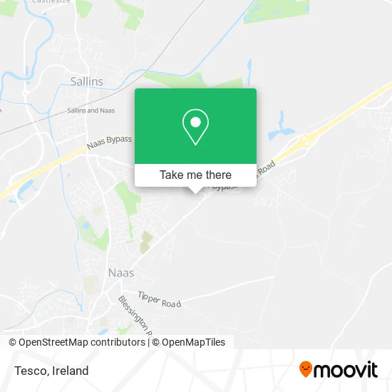 Tesco map