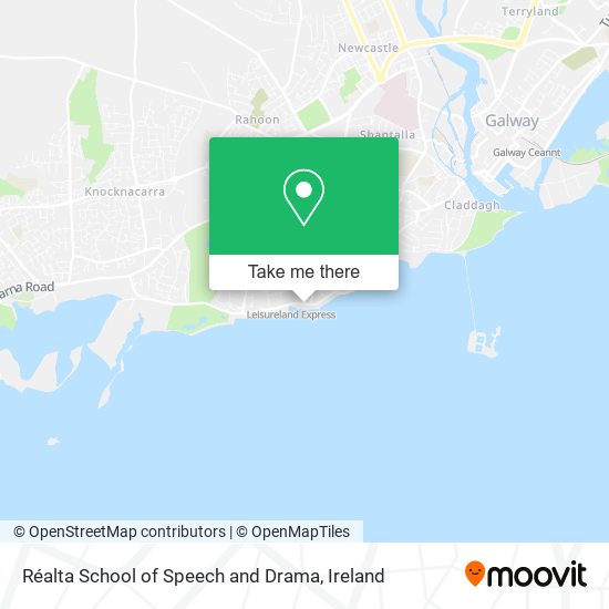 Réalta School of Speech and Drama map