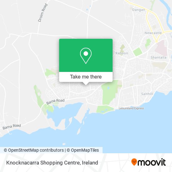 Knocknacarra Shopping Centre plan