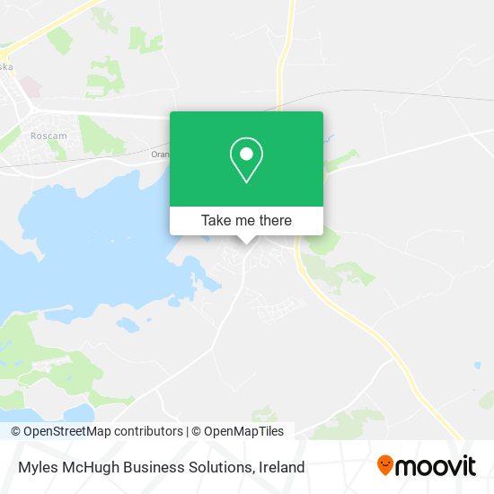 Myles McHugh Business Solutions map