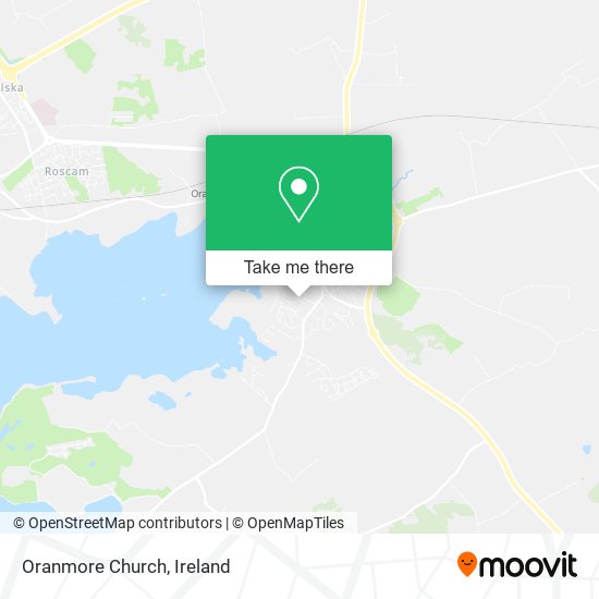 Oranmore Church map